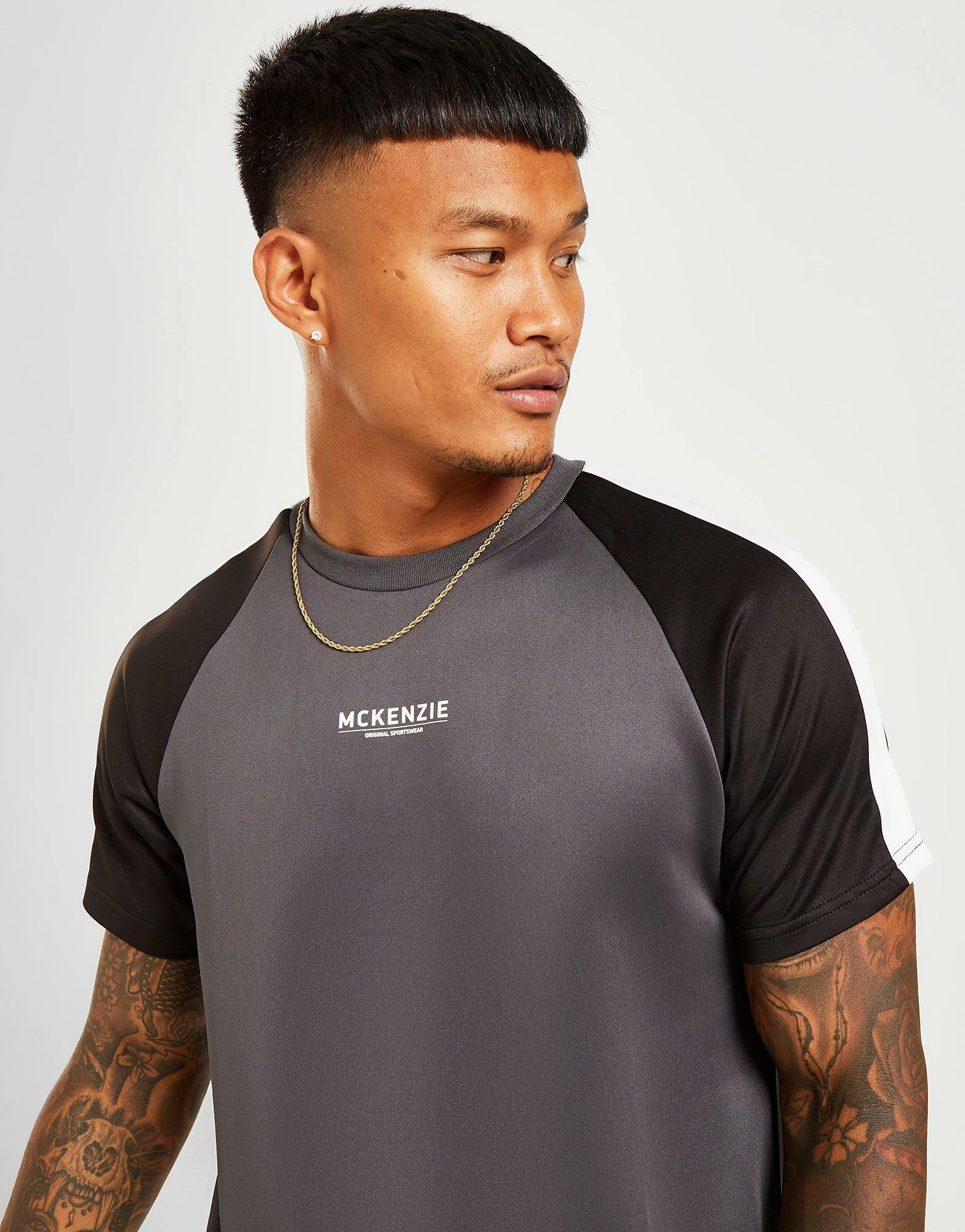 McKenzie Exile Poly T-Shirt Grå 4 McKenzie Exile Poly T-Shirt Grå - Billede 2