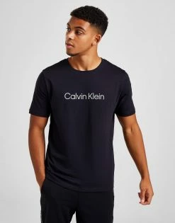 Calvin Klein Core Logo T-Shirt Sort -Herretoj Salg jd 562591 b