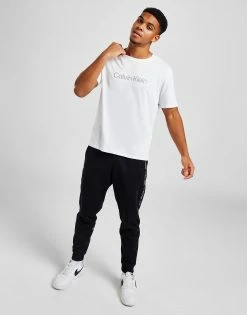 Calvin Klein Core Logo T-Shirt Hvid -Herretoj Salg jd 562592 e