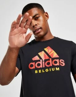 Adidas Belgium DNA Graphic T-Shirt Sort
