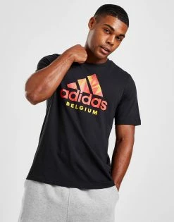Adidas Belgium DNA Graphic T-Shirt Sort -Herretoj Salg jd 563839 c