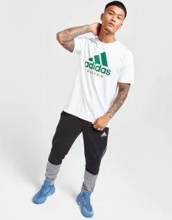 Adidas Algeria DNA Graphic T-Shirt Hvid -Herretoj Salg jd 564980 d