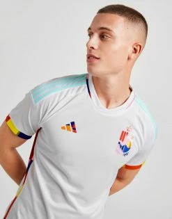 Adidas Belgium 2022 Away Shirt Hvid