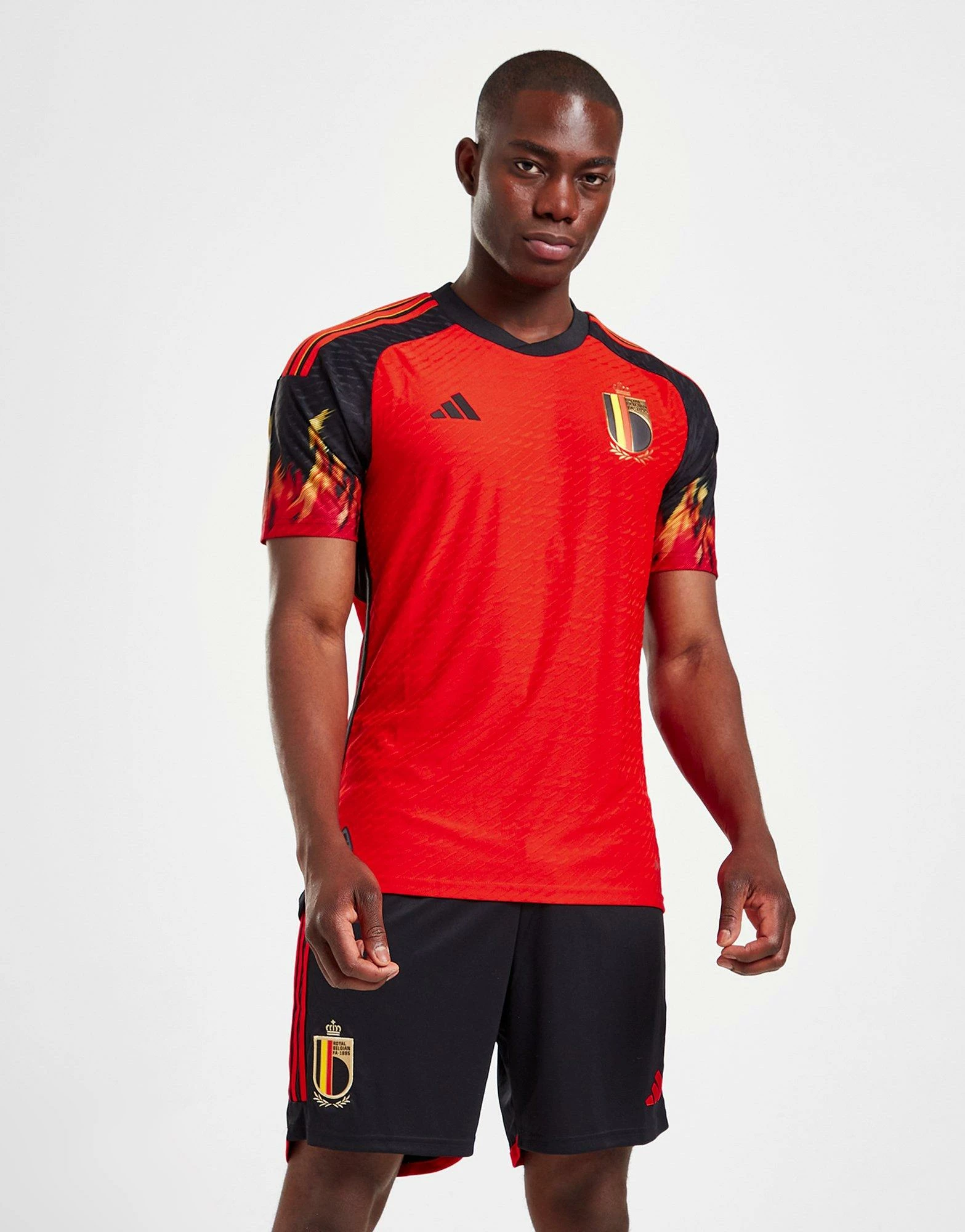 Adidas Belgium 2022 Hjemmebaneshorts Herre FORUDBESTILLING Sort 3 Adidas Belgium 2022 Hjemmebaneshorts Herre FORUDBESTILLING Sort