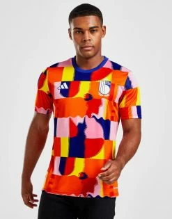 Adidas Belgium Pre-Match Shirt Multi -Herretoj Salg jd 565341 c