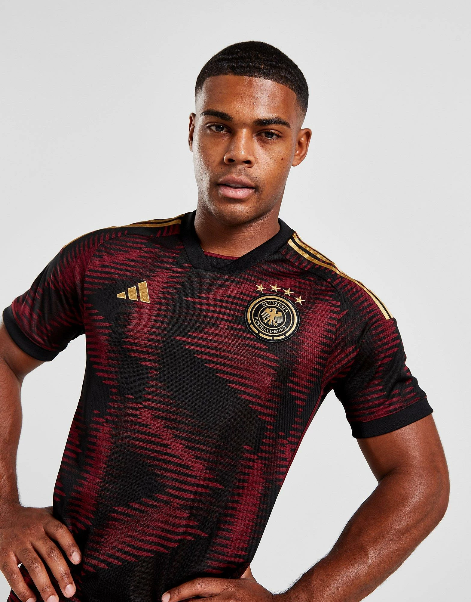 Adidas Germany 2022 2022 Away Shirt Sort 3 Adidas Germany 2022 2022 Away Shirt Sort