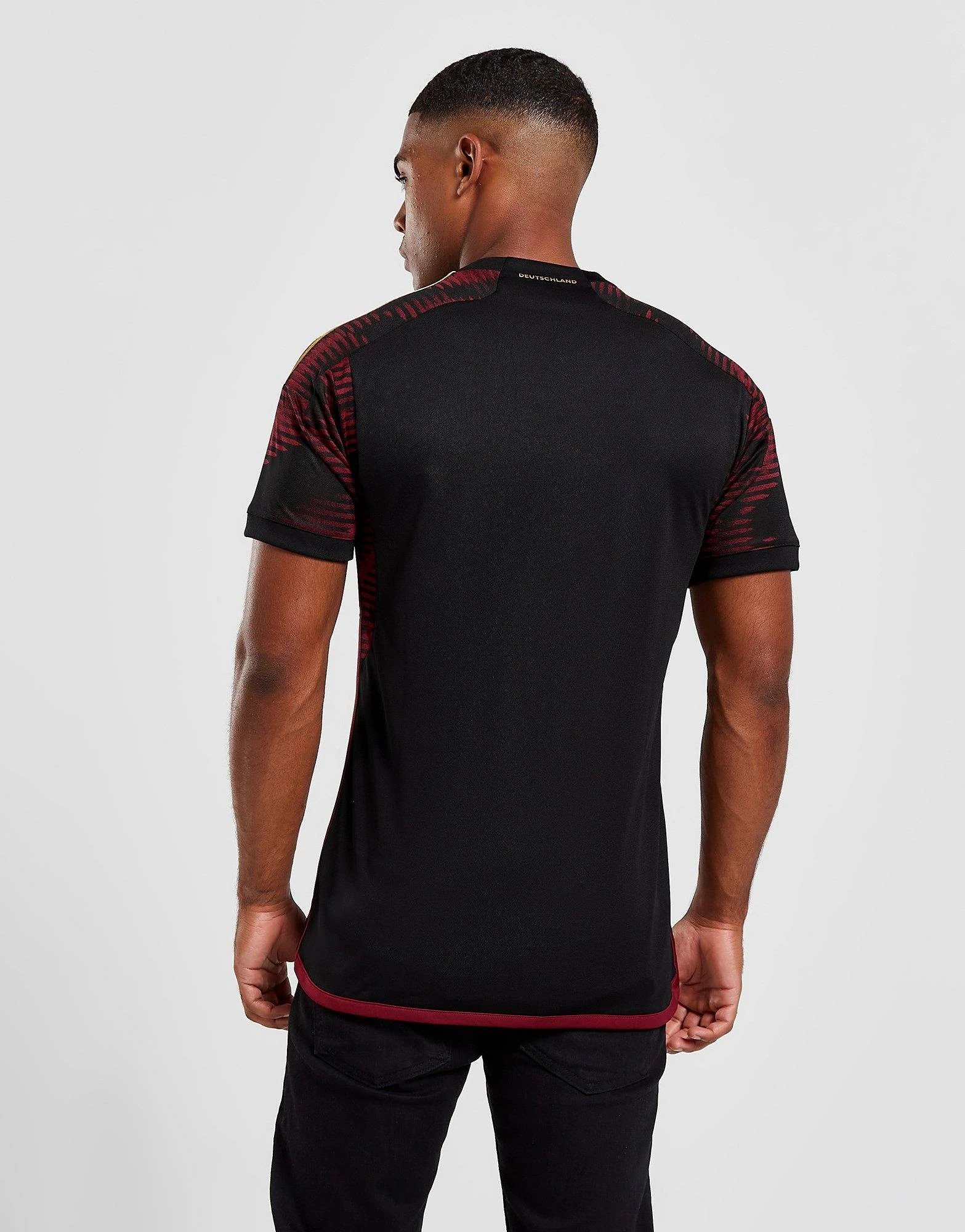 Adidas Germany 2022 2022 Away Shirt Sort 4 Adidas Germany 2022 2022 Away Shirt Sort - Billede 2