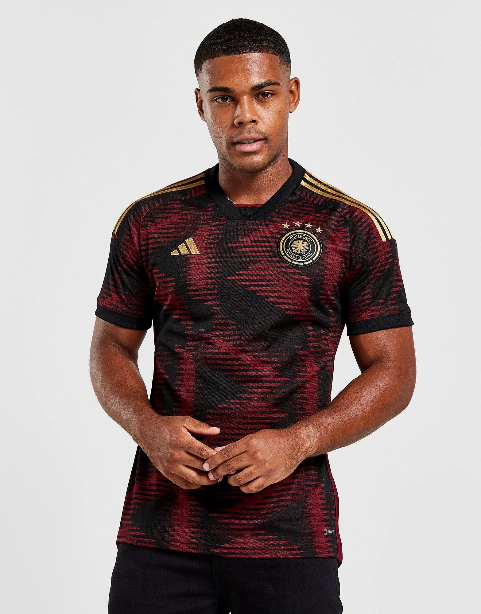 Adidas Germany 2022 2022 Away Shirt Sort 5 Adidas Germany 2022 2022 Away Shirt Sort - Billede 3