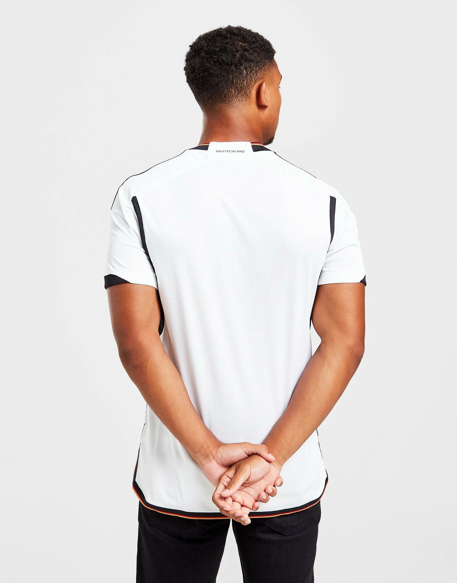 Adidas Germany 2022 Home Shirt Hvid 4 Adidas Germany 2022 Home Shirt Hvid - Billede 2