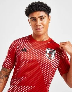 Adidas Japan Pre Match Shirt Hvid