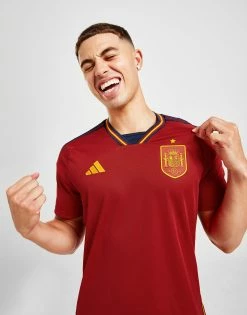 Adidas Spain 2022 Home Shirt Rød