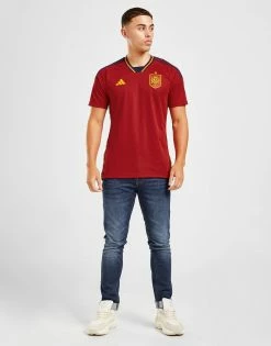 Adidas Spain 2022 Home Shirt Rød -Herretoj Salg jd 566606 d