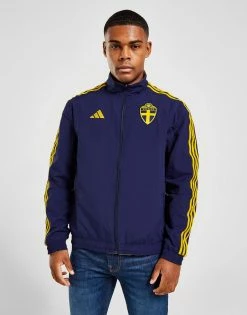 Adidas Sweden Anthem Jacket Blå