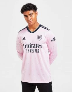 Adidas Arsenal FC 2022/23 Langærmet Tredje Trøje Herre Pink