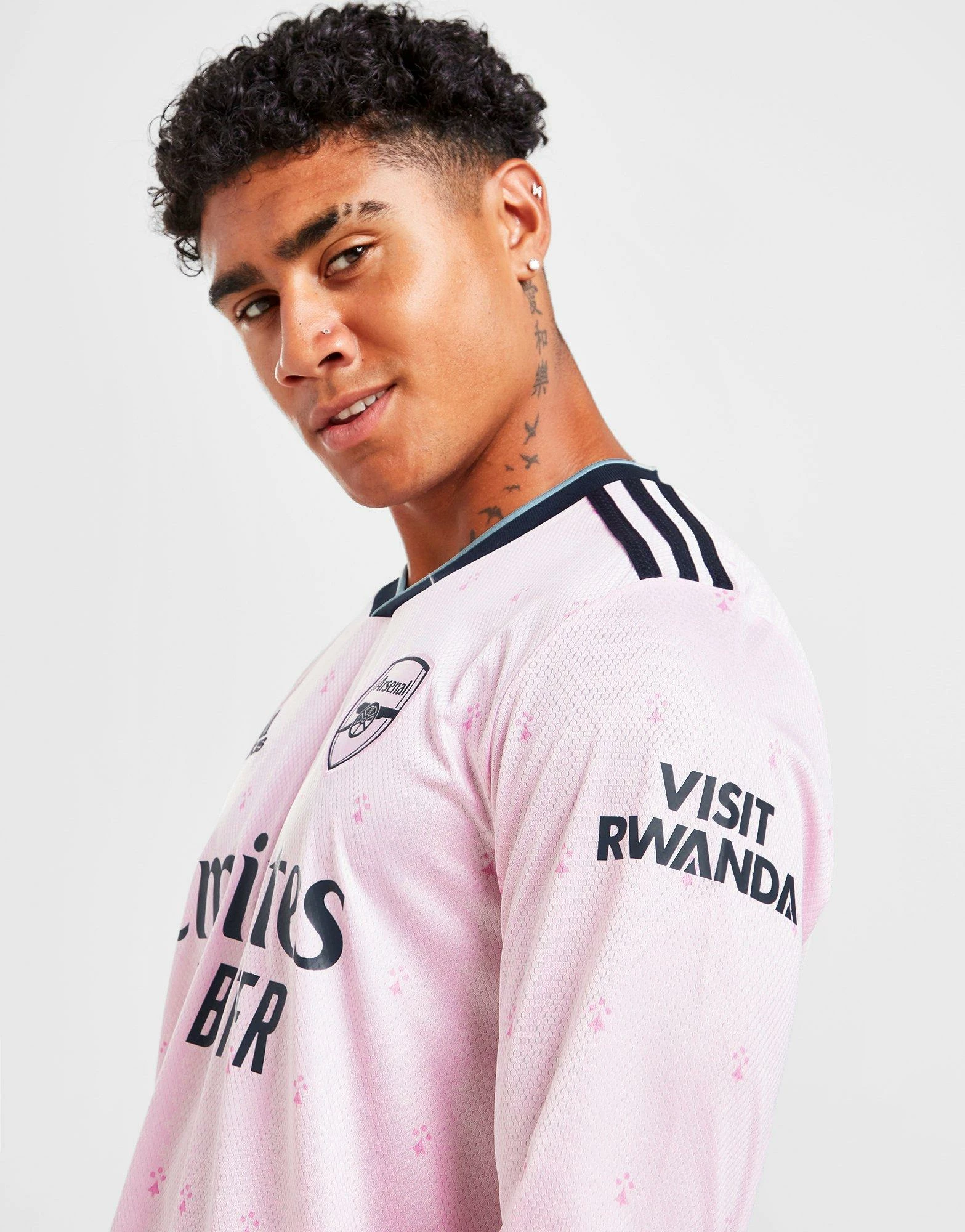 Adidas Arsenal FC 2022/23 Langærmet Tredje Trøje Herre Pink 7 Adidas Arsenal FC 2022/23 Langærmet Tredje Trøje Herre Pink - Billede 5