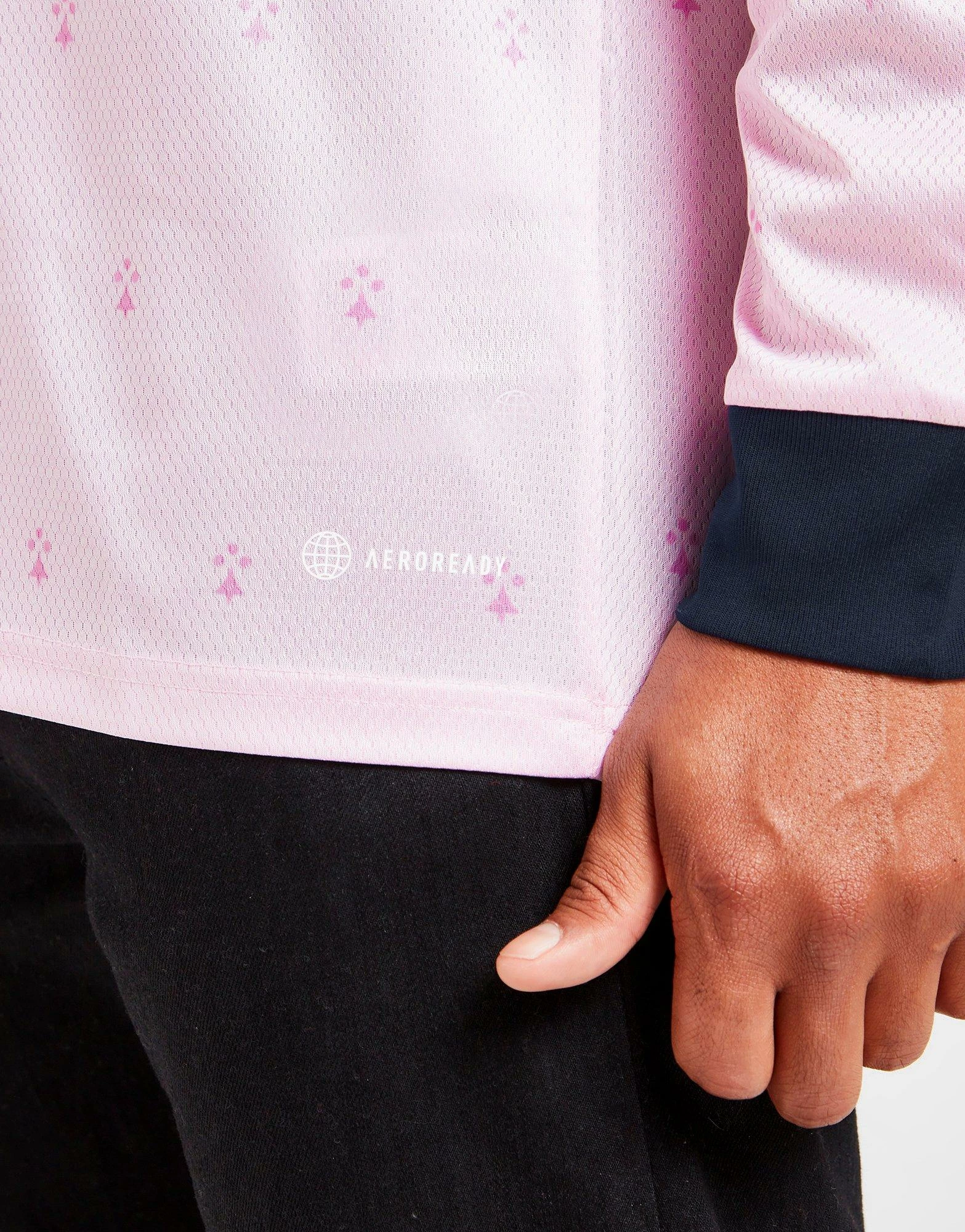 Adidas Arsenal FC 2022/23 Langærmet Tredje Trøje Herre Pink 8 Adidas Arsenal FC 2022/23 Langærmet Tredje Trøje Herre Pink - Billede 6