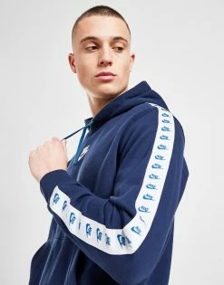 Nike Zeus Tape Hættetrøje Herre Blå