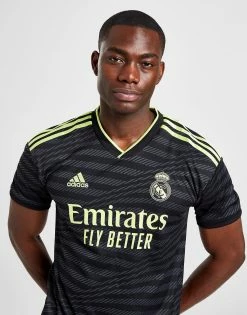 Adidas Real Madrid 2022/23 Third Shirt Sort