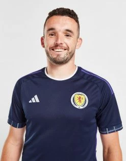 Adidas Scotland 2022 Home Shirt Blå -Herretoj Salg jd 568518 d