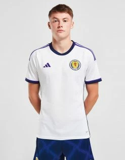 Adidas Scotland 2022 Away Shirt Hvid