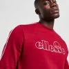 Ellesse Stevia Crew Sweatshirt Rød -Herretoj Salg jd 568739 a