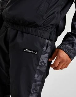 Ellesse Taris Tracksuit Sort -Herretoj Salg jd 568755 d