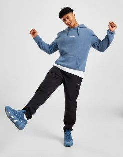 Ellesse Montrisa Polar Fleece Overhead Hoodie Blå -Herretoj Salg jd 568763 f