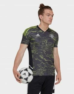 Adidas Manchester United Fc Training Shirt Sort