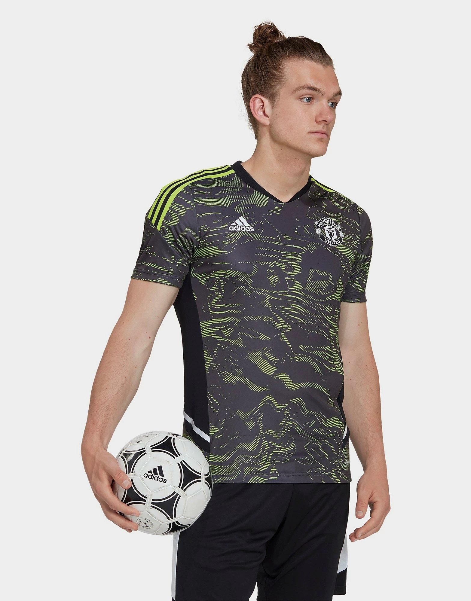 Adidas Manchester United Fc Training Shirt Sort 3 Adidas Manchester United Fc Training Shirt Sort