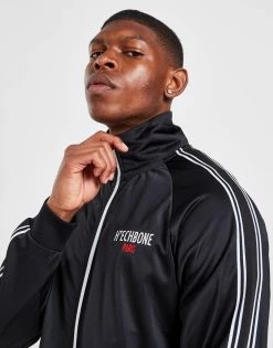 HECHBONE Poly Track Top Sort -Herretoj Salg jd 568888 e