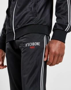 HECHBONE Poly Track Pants Sort -Herretoj Salg jd 568889 d