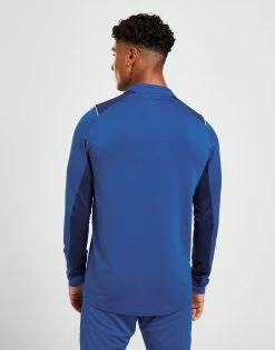 Castore Rangers FC 2022/23 Training 1/4 Zip Top Blå -Herretoj Salg jd 568907 c