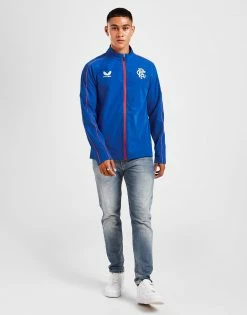 Castore Rangers FC 2022/23 Anthem Jacket Blå -Herretoj Salg jd 568921 d