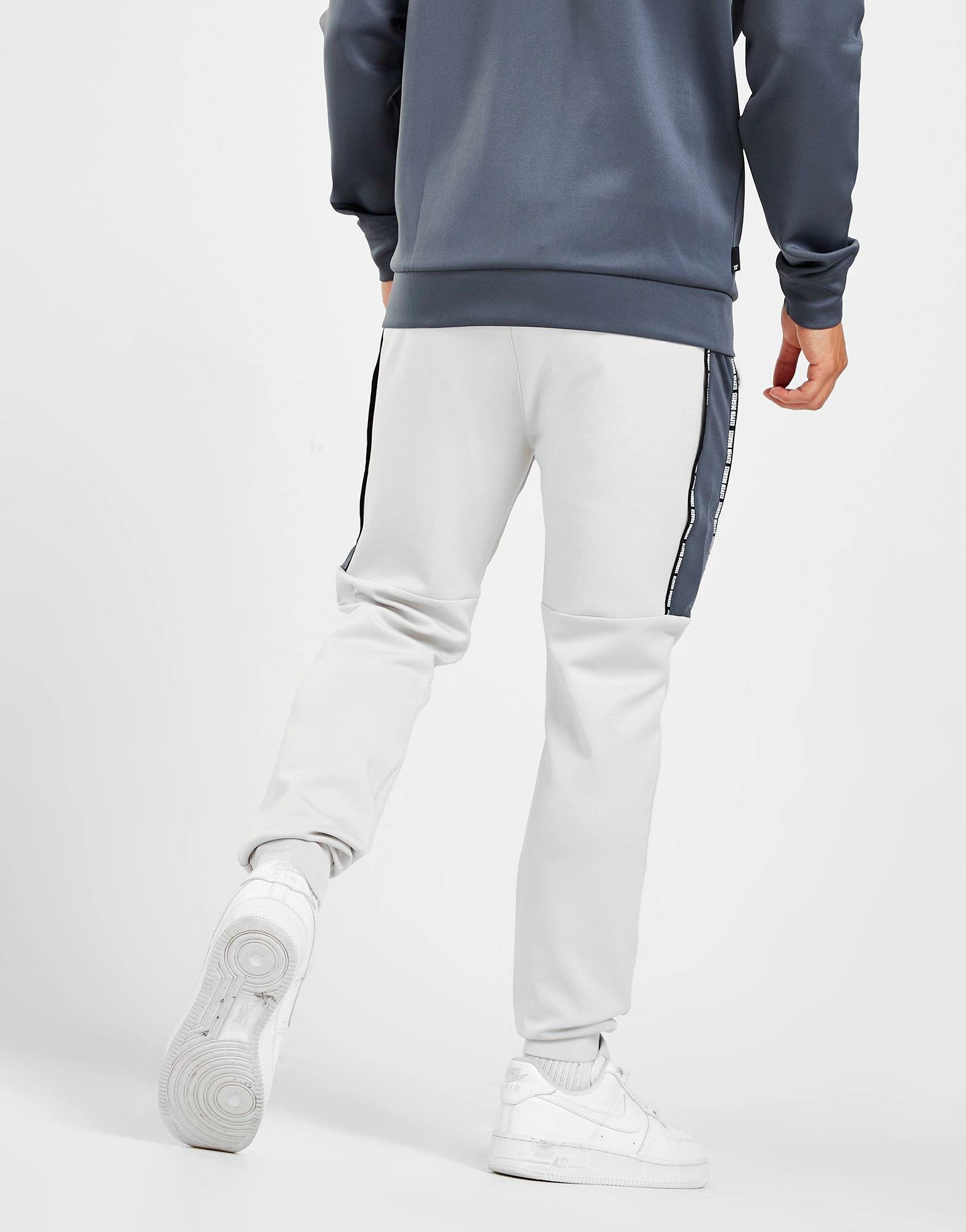 11 Degrees Poly Tape Track Pants Grå 4 11 Degrees Poly Tape Track Pants Grå - Billede 2
