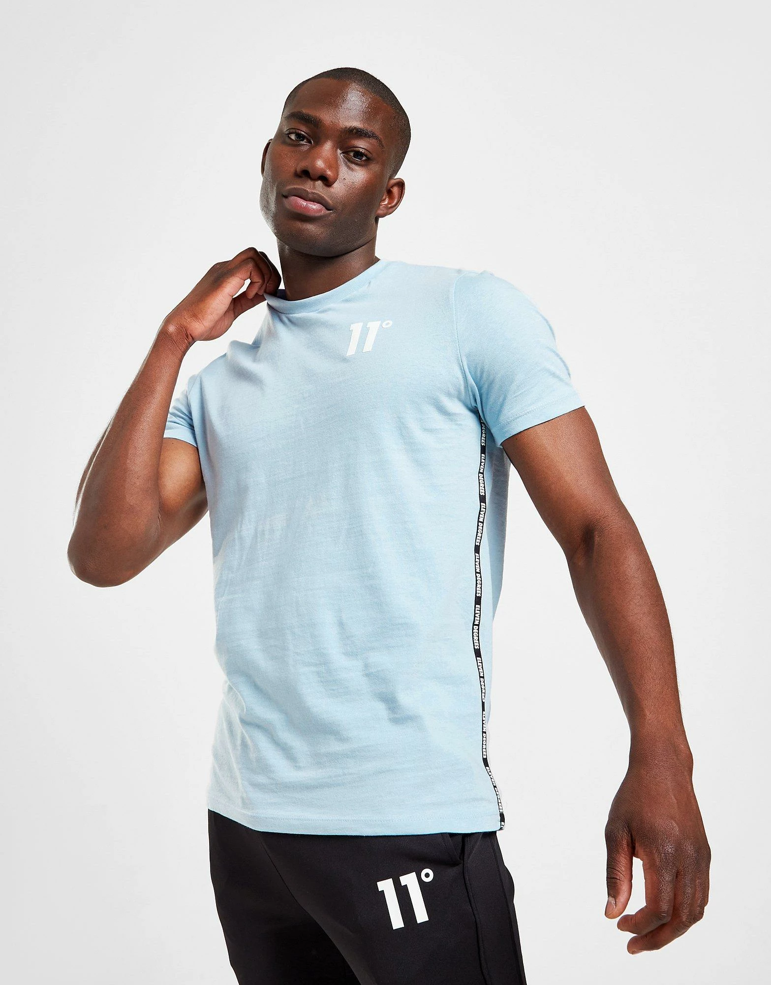 11 Degrees Tape T-Shirt Blå 3 11 Degrees Tape T-Shirt Blå
