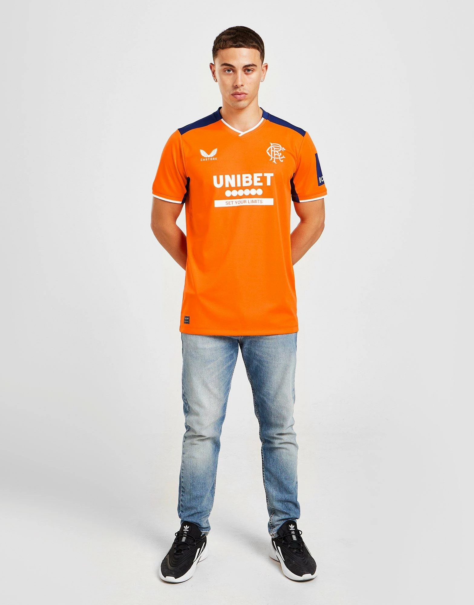 Castore Rangers FC 2022/23 Third Shirt Orange 7 Castore Rangers FC 2022/23 Third Shirt Orange - Billede 5
