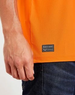 Castore Rangers FC 2022/23 Match Third Shirt Orange -Herretoj Salg jd 569861 f