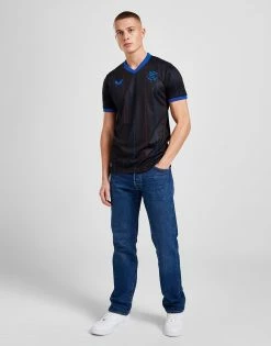 Castore Rangers FC 2022/23 Fourth Shirt Sort -Herretoj Salg jd 569876 e