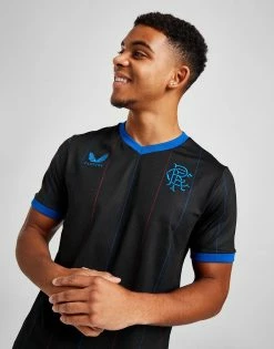 Castore Rangers FC 2022/23 Fourth Match Shirt Sort