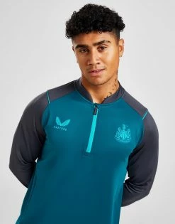 Castore Newcastle United FC 2022/23 Training 1/4 Zip Top Blå