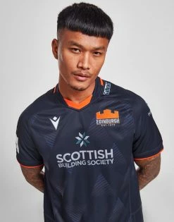 Macron Edinburgh Rugby 2022/23 Home Shirt Blå
