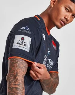 Macron Edinburgh Rugby 2022/23 Home Shirt Blå -Herretoj Salg jd 570326 d