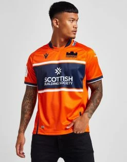 Macron Edinburgh Rugby 2022/23 Away Shirt Orange