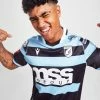 Macron Cardiff Blues 2022/23 Home Shirt Blå