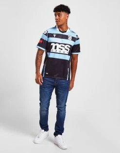 Macron Cardiff Blues 2022/23 Home Shirt Blå -Herretoj Salg jd 570339 f