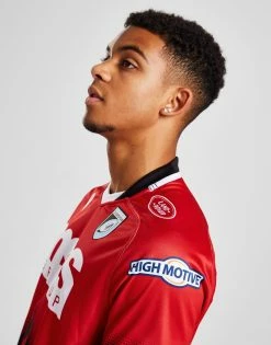 Macron Cardiff Blues 2022/23 Away Shirt Rød -Herretoj Salg jd 570341 c