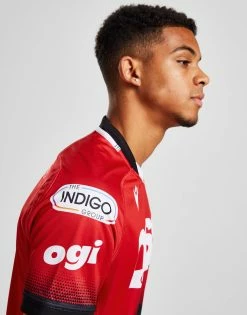 Macron Cardiff Blues 2022/23 Away Shirt Rød -Herretoj Salg jd 570341 d