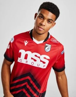 Macron Cardiff Blues 2022/23 Away Shirt Rød -Herretoj Salg jd 570341 e