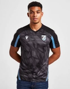 Macron Cardiff Blues 2022/23 Training Shirt Sort