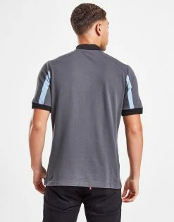 Macron Cardiff Blues Travel Polo Shirt Grå -Herretoj Salg jd 570348 c